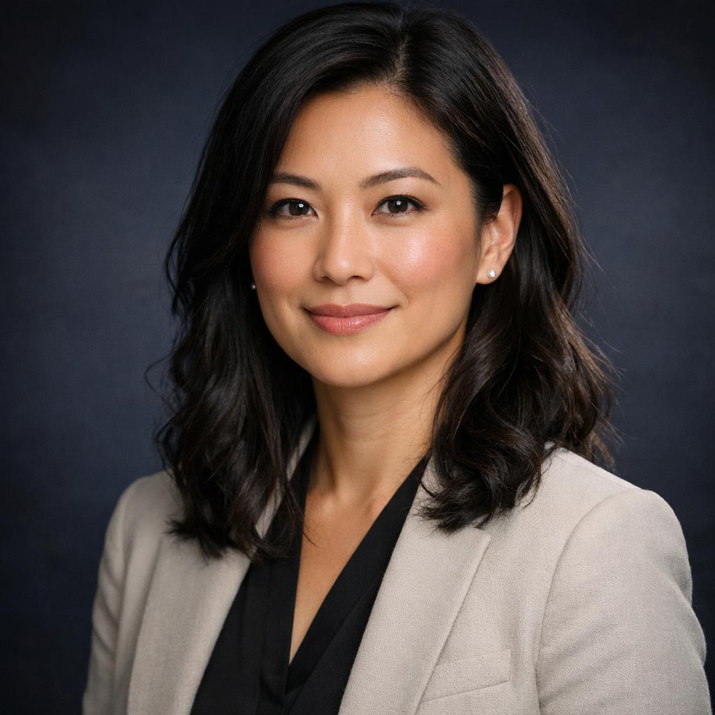 Placeholder headshot of Maya Chen